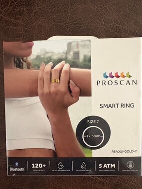 Smart Ring in Gold - Size 7